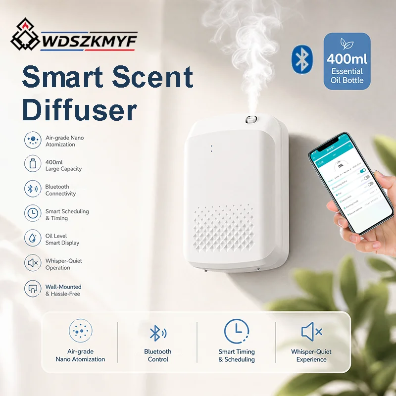 Home Fragrance Diffuser Electric - Difusor de Aroma Eléctrico de Pared,