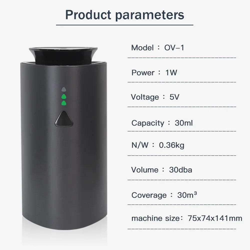 Difusor de Aroma para Auto, Pu - Home Fragrance Diffuser Electric reseña y precio