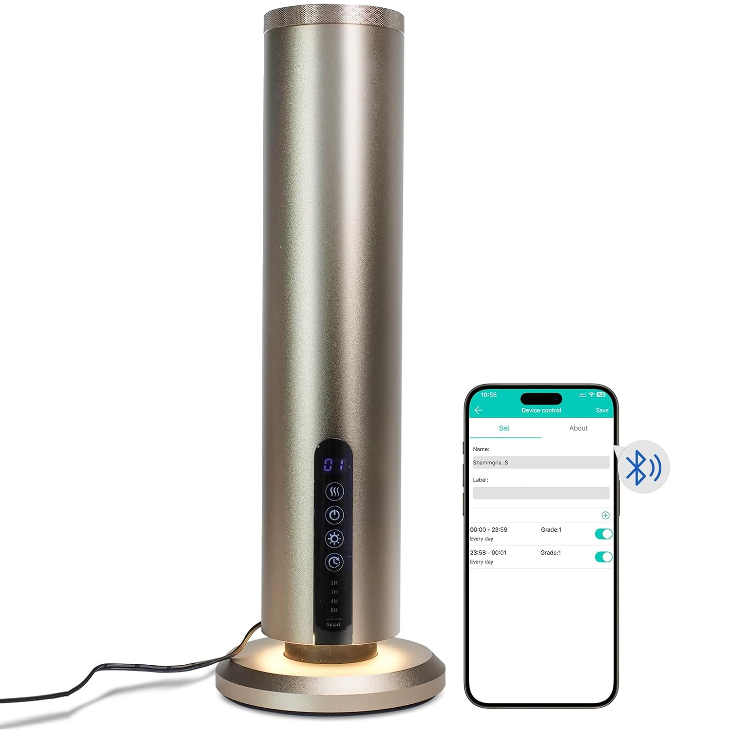 Difusor de Aroma Recargable, D - Home Fragrance Diffuser Electric reseña y precio